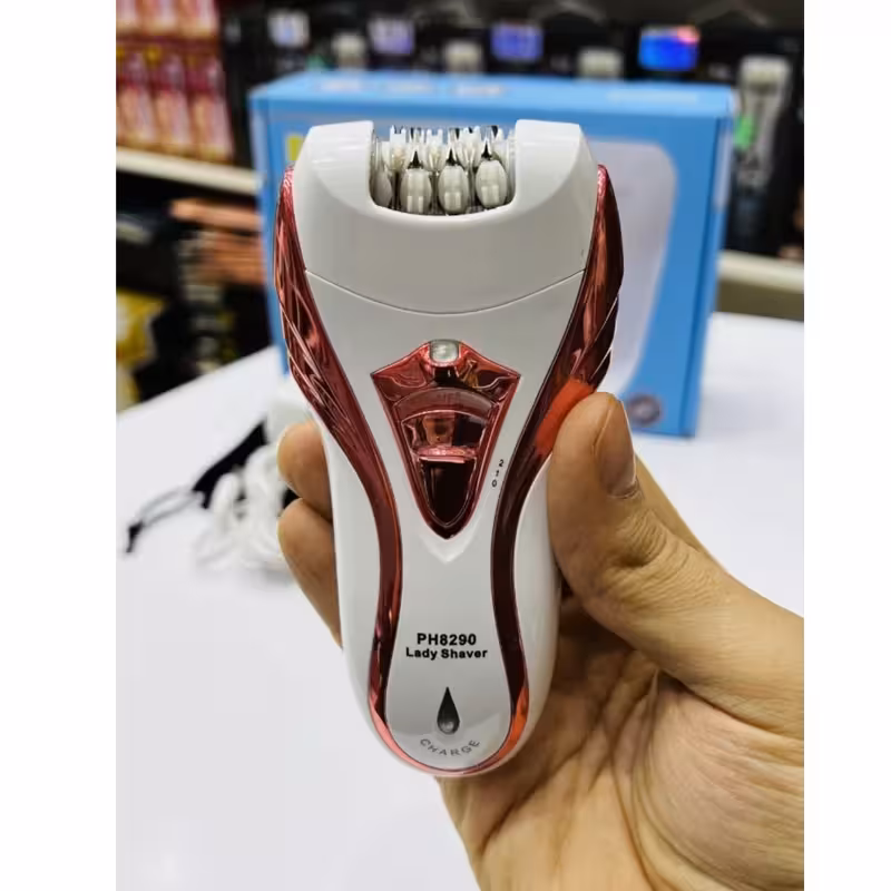 اپیلیدی فلیپس کد 8290 سه کاره (موکن سنگ پا شیور) شارژی و کارکرد با برق چراغدار بسیار پرقدرت و خوش دست