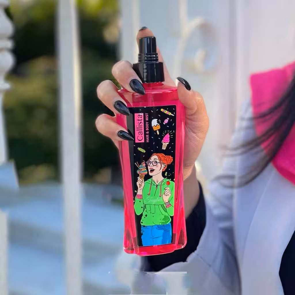 بادی اسپلش کالیستا رایحه توت فرنگی ماندگاری بالا