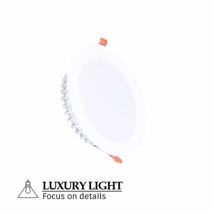 پنل توکار 16 وات - برش 100 میلی متر - رویه 125 میلی متر مدل نورآوند