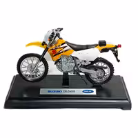 ماکت موتور فلزی جور مقیاس 1:18 برند WELLY مدل Suzuki DR-Z400S