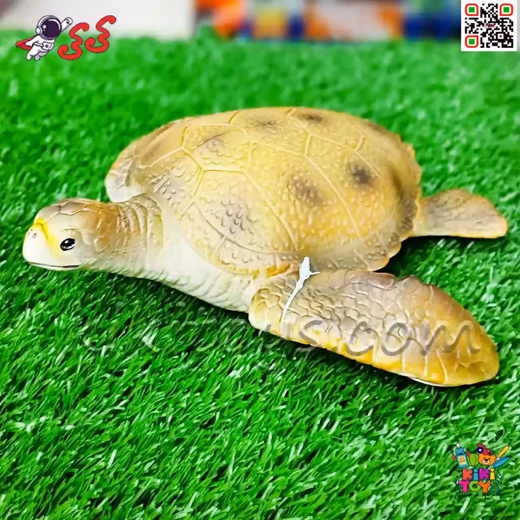 فیگور لاک پشت حیوانات دریایی اسباب بازی سیلیکونی نرم Sea Turtle