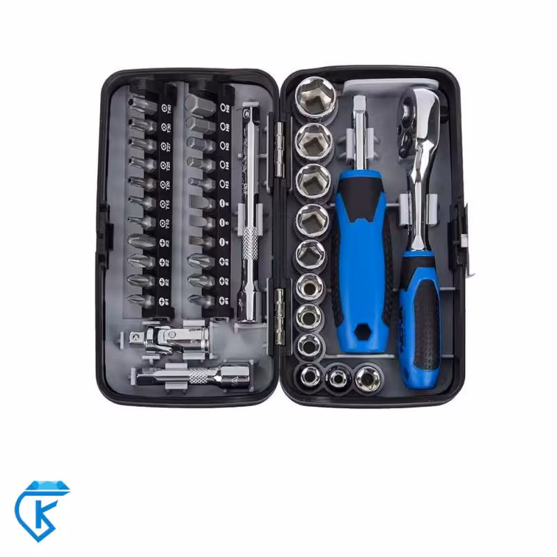 جعبه بکس 38 عددی 1/4 اینچ مدل NTS-7303 نووا