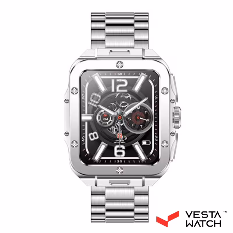 ساعت مچی هوشمند سوئیس میلیتاری SWISS MILITARY مدل ALPS2-SLFRAME-SLSTEELST