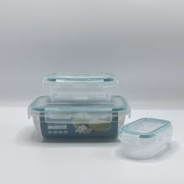 تاپکو - ظرف نگهدارنده مستطیل 3 عددی 425