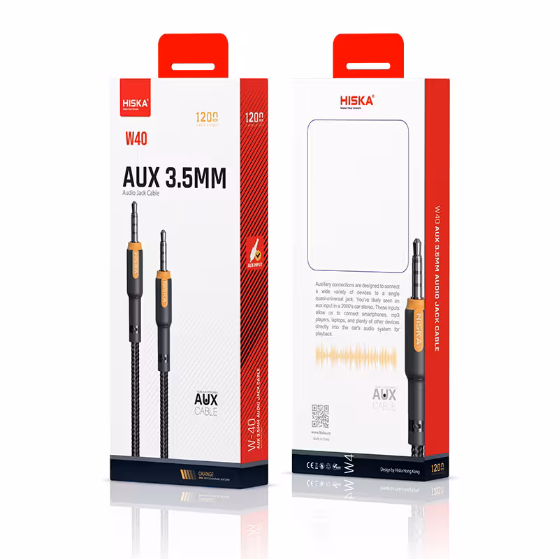 کابل انتقال صدا AUX W40 hiska