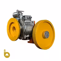 موتور آسانسور گیربکس تاپ ایران مدل AC2 6KW شش نفره