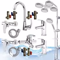 ست کامل 15 عددی مدل تنسو با علم دوش هلی شاتی با پیسوار