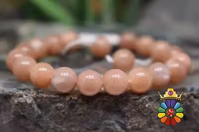 دستبند سنگ ماه