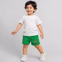 شلوارک پسرانه مون‌سا مدل 139343 رنگ سبز