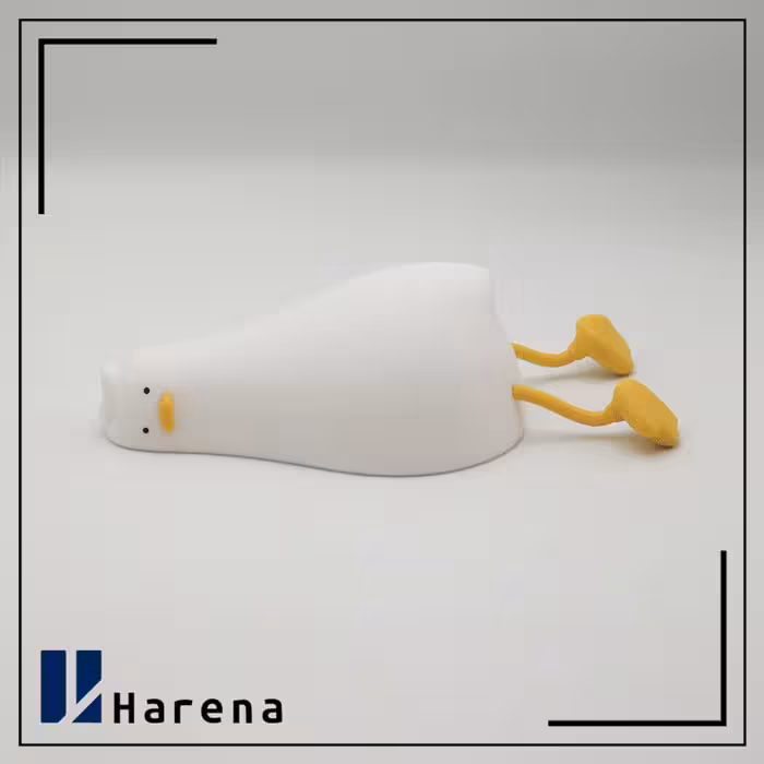 چراغ خواب سیلیکونی پرنده خوابیده