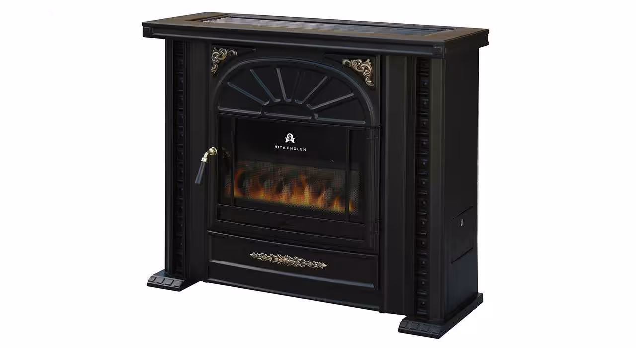 بخاری گازی هیتا شعله طرح شومینه مدل HTA 280 FA