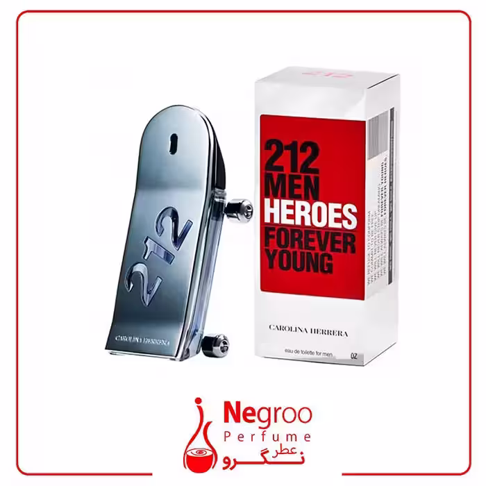 عطر ادکلن کارولینا هررا 212 مردانه هیروز 90 میل