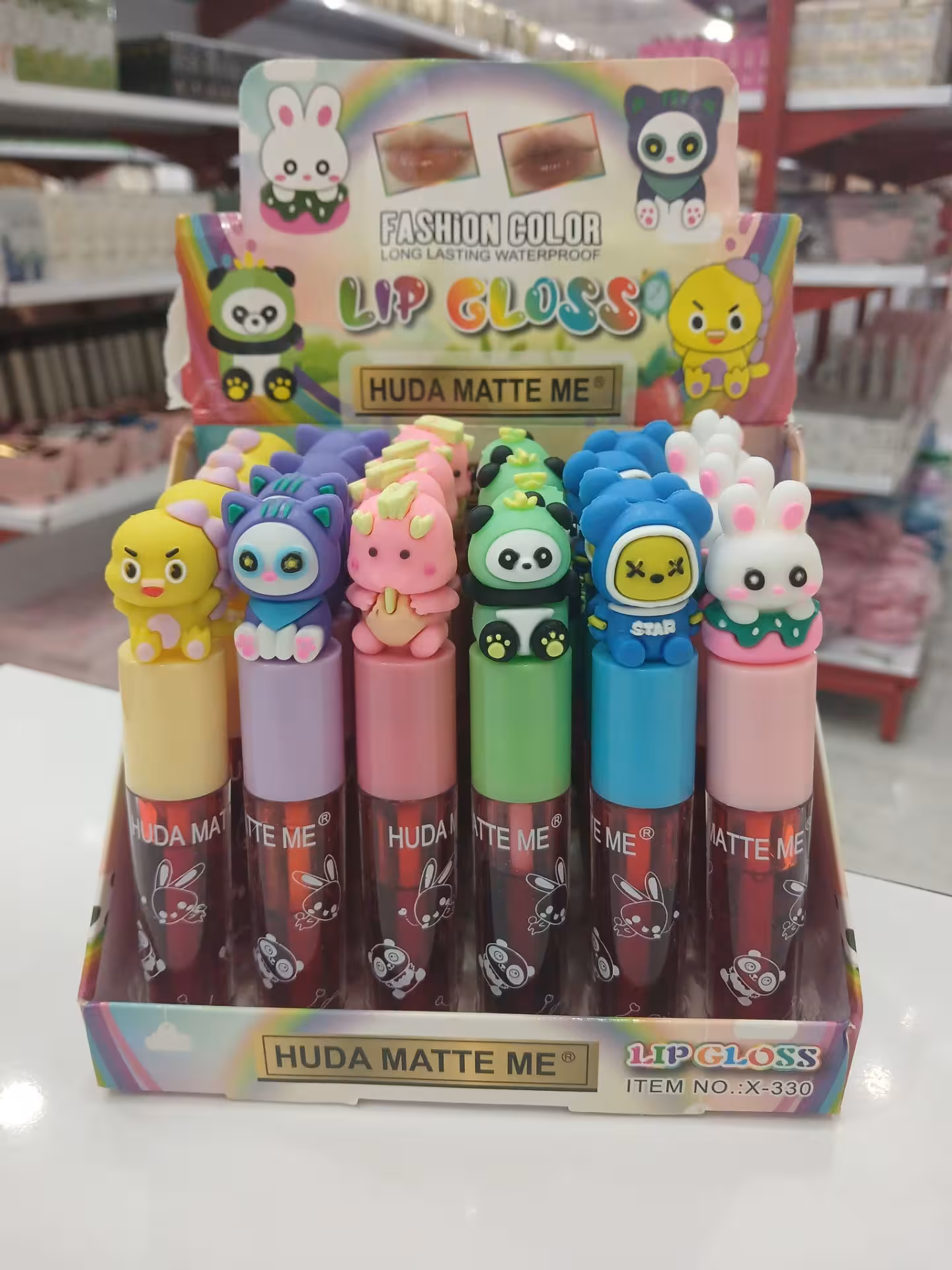 تینت لب عروسکی هدی مات