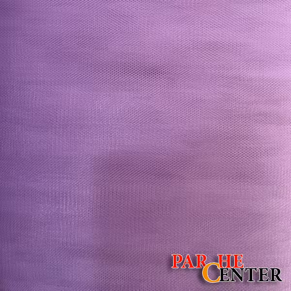 پارچه تور بنفش یاسی عرض 3 متر