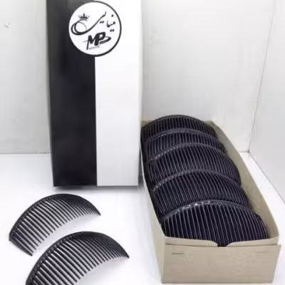 شانه زلفی مشکی بزرگ.