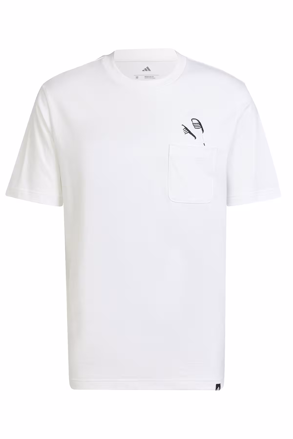 مردانه M L SLIDE PKT T DAILY SHIRT WHITE adidas