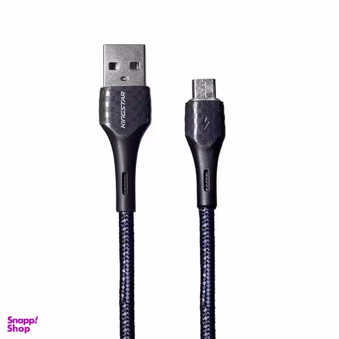 کابل تبدیل USB به microUSB کینگ استار مدل K02A طول 1.1 متر