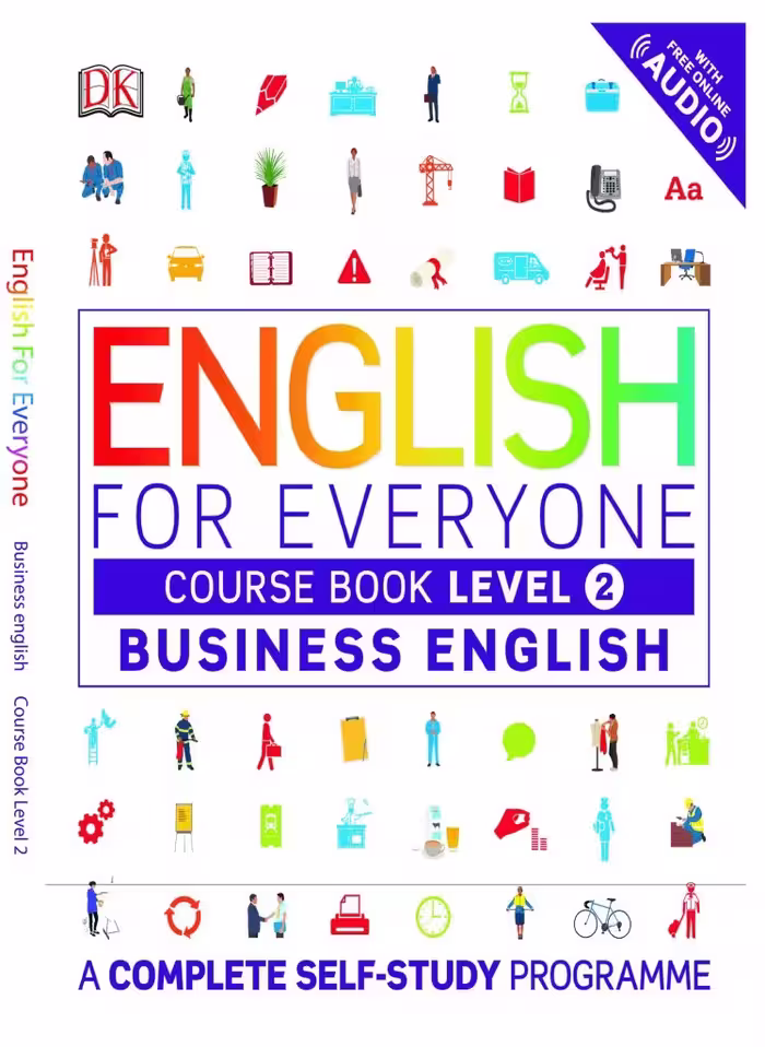 کتاب English for Everyone Business English 2 Course Book   Practice Book ( چاپ رنگی )