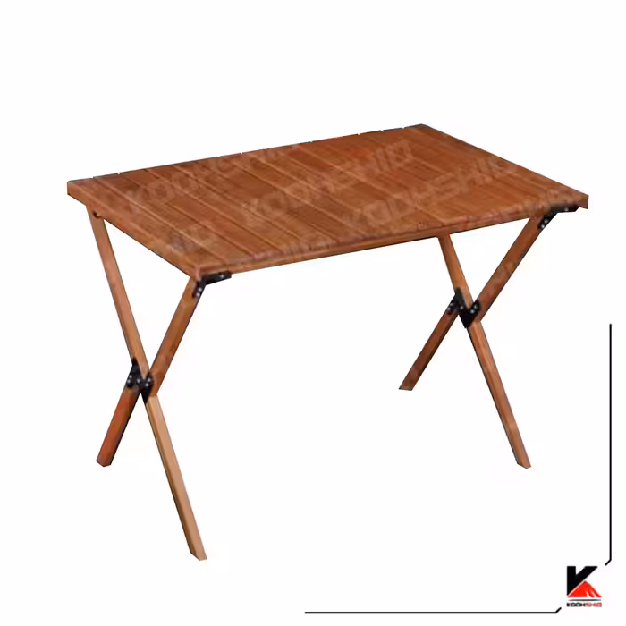 میز تاشو چوبی آلا کمپینگ