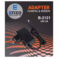 آداپتور مودم 12v ولت 1A آمپر انزو ENZO B-2121