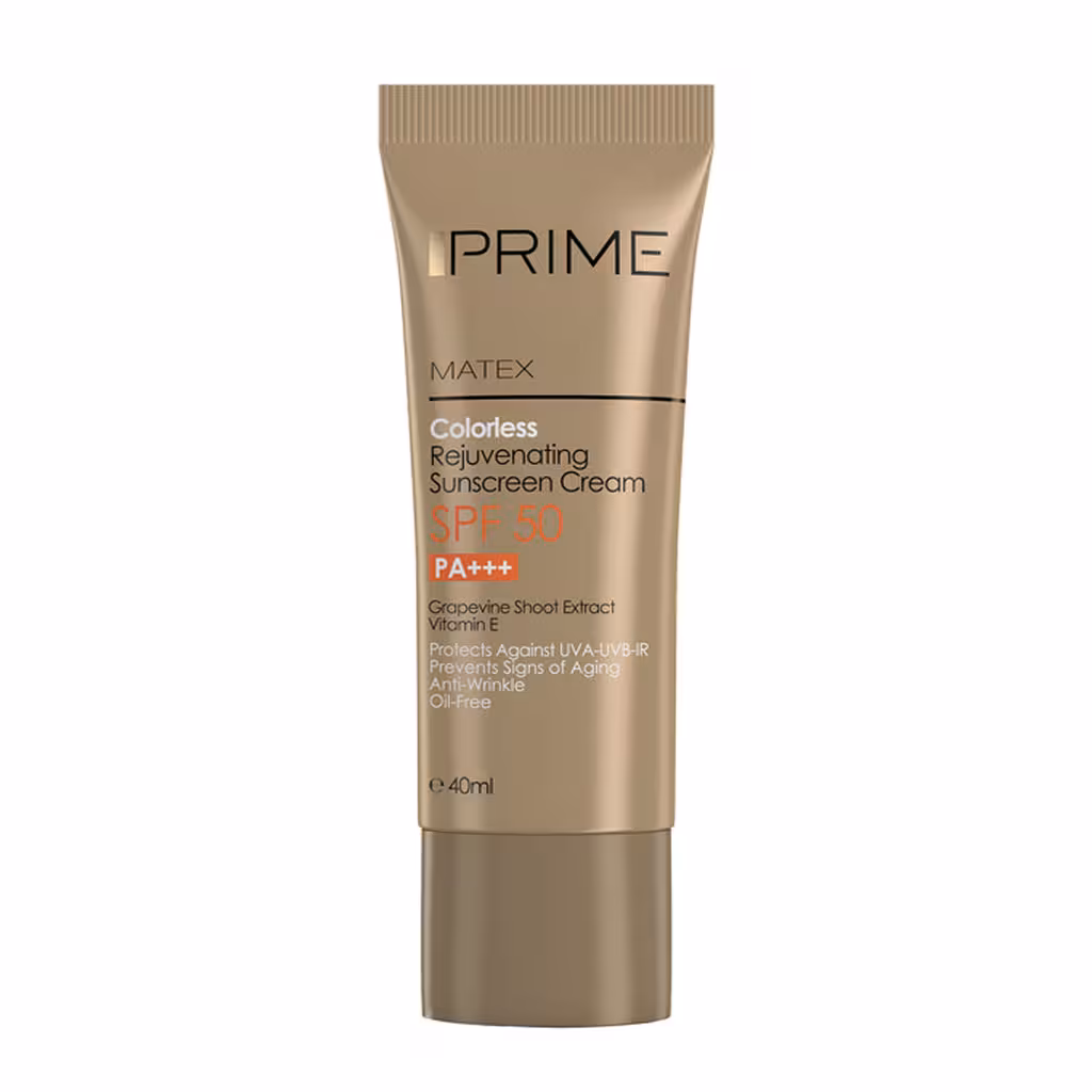 کرم ضد آفتاب جوان کننده SPF50 حجم 40 میلی لیتر پریم Prime