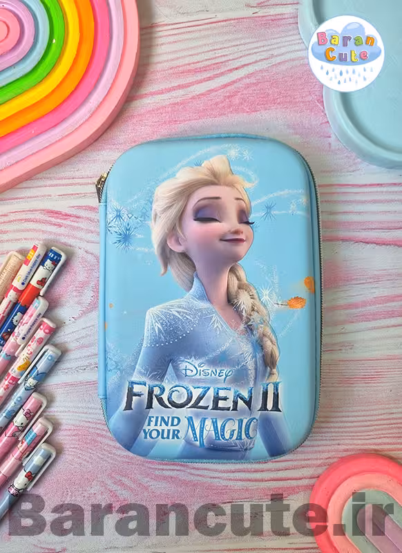 جامدادی کتابی برجسته طرح السا 2