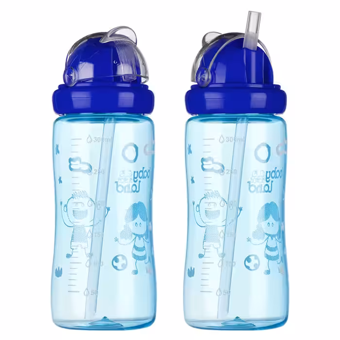 قمقمه نی دار 300 میل کودک بیبی لند پسرانه