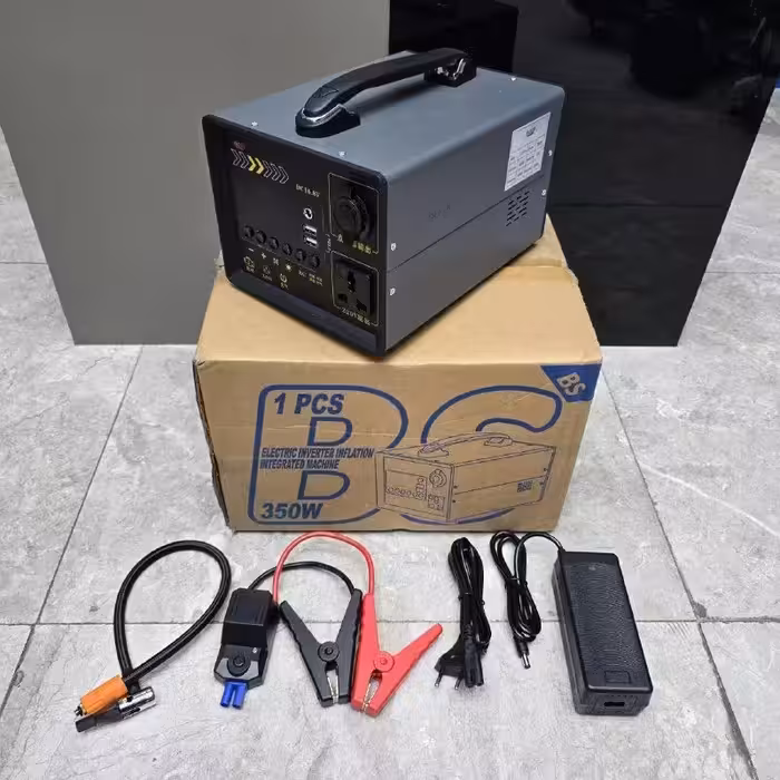 پاور استیشن ، کمپرسور و جامپ استارتر 350 وات باس مدل 6-079