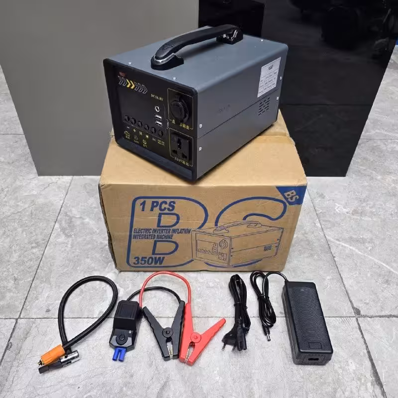 پاور استیشن ، کمپرسور و جامپ استارتر 350 وات باس مدل 6-079