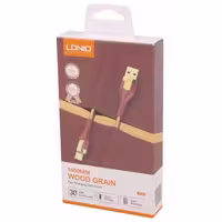 کابل تبدیل USB به MicroUSB الدینیو مدل LS681، طول 1 متر