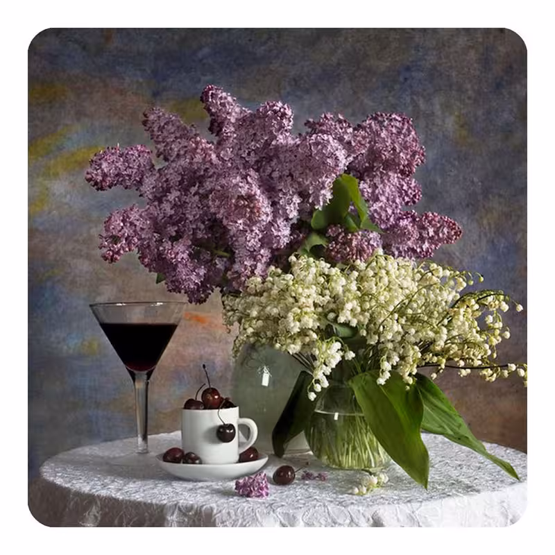 مگنت طرح گلدان مدل mg10495