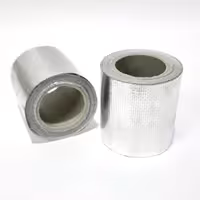 چسب آلومینیومی دور گاز 5 سانتی نسوز