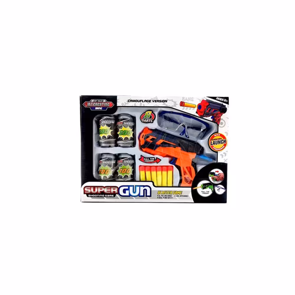 ست تفنگ بازی مدل super gun کد 1122