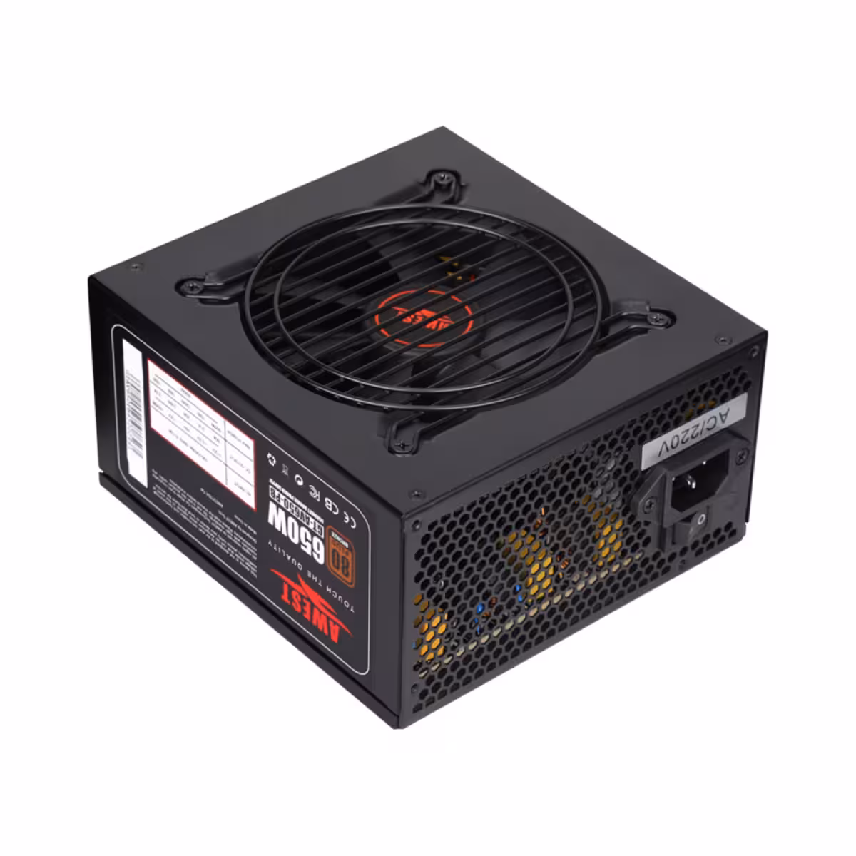 قیمت پپاور اوست 650 وات مدل GT-AV650-PB