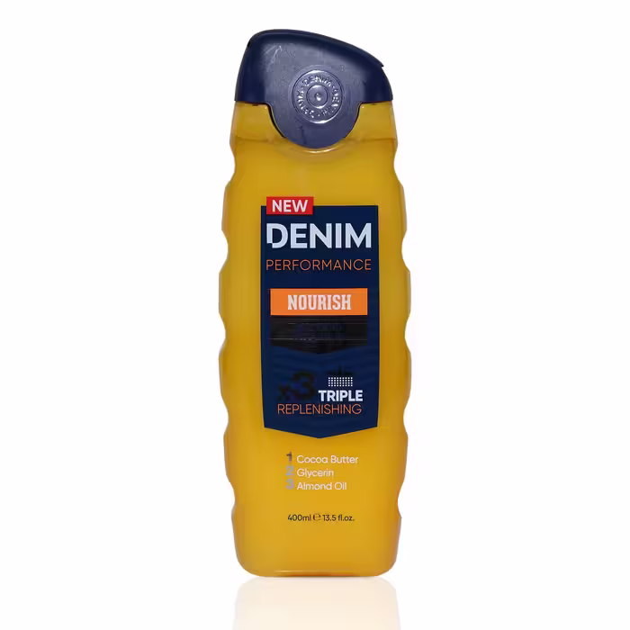 شامپو مردانه صورت و بدن دنیم Denim Performance Nourish 400 ML