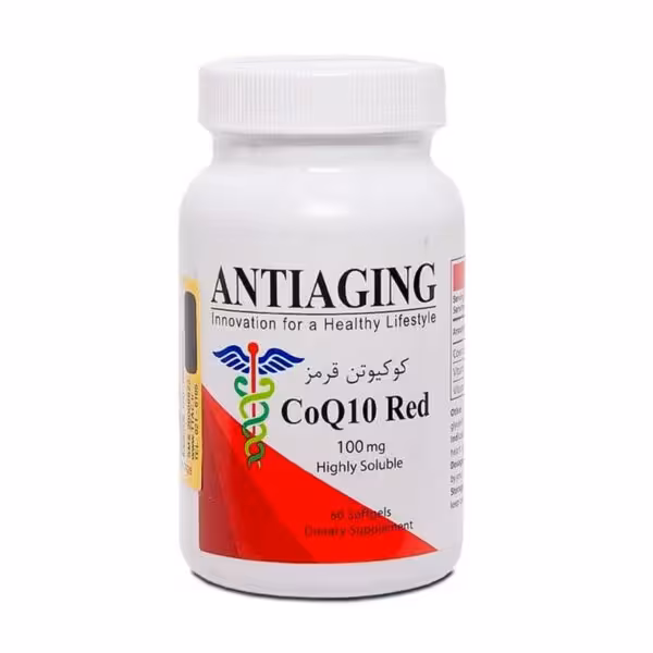 سافت ژل CoQ10 RED 100 MG دانا ( 60 عددی )
