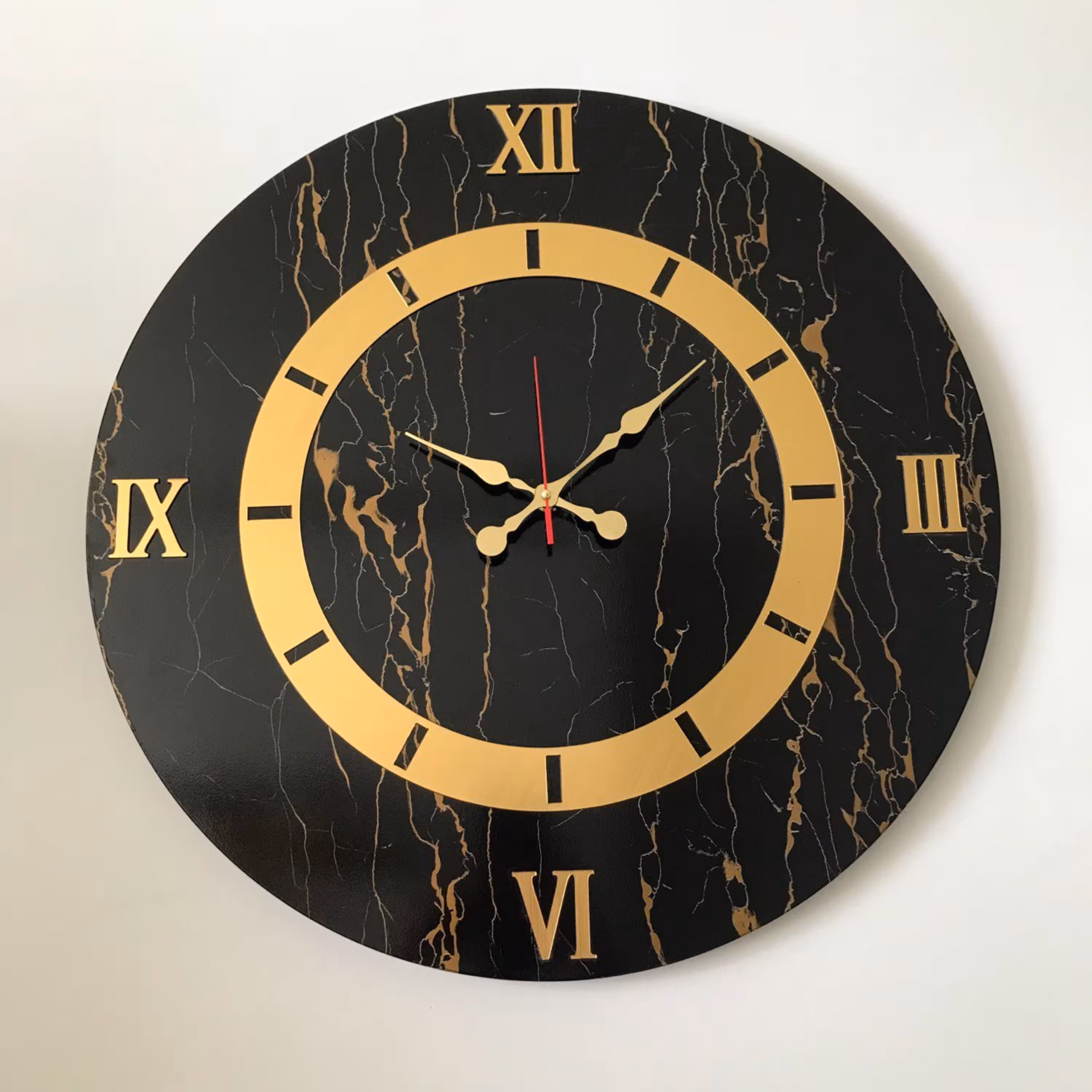 ساعت دیواری طرح سنگی