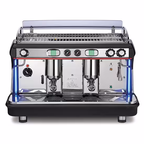 اسپرسوساز دو گروپ Royal مدل نیمه اتومات T2