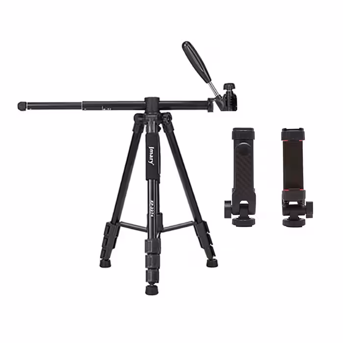 سه پایه دوربین جیماری همراه هولدر جیماری Jmary Kp-2274 Camera Tripod BH-05