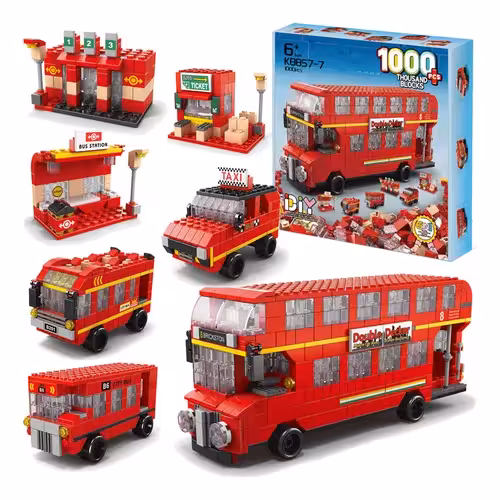 لگو‌ 1000 قطعه اتوبوس 6 در یک آیتم 8857
