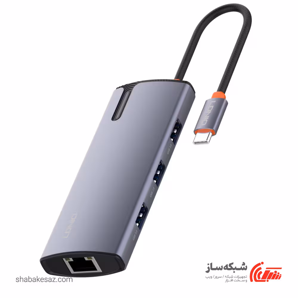 قیمت و خرید هاب Type C الدینیو Ldnio DS-16U - شبکه ساز