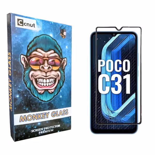 محافظ صفحه نمایش کوکونات مدل monku مناسب برای گوشی موبایل شیائومی Poco C31