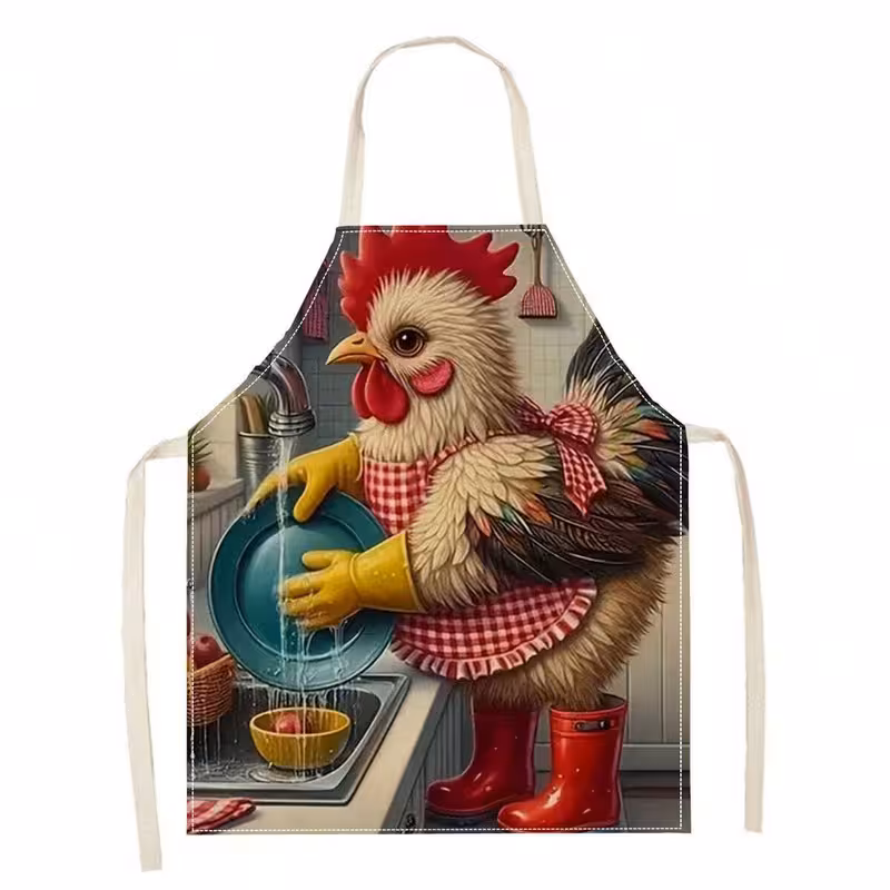 پیش بند آشپزخانه مدل Roosterchief | کالا مکس