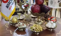 هفت سین برنزی 1402 طرح 7