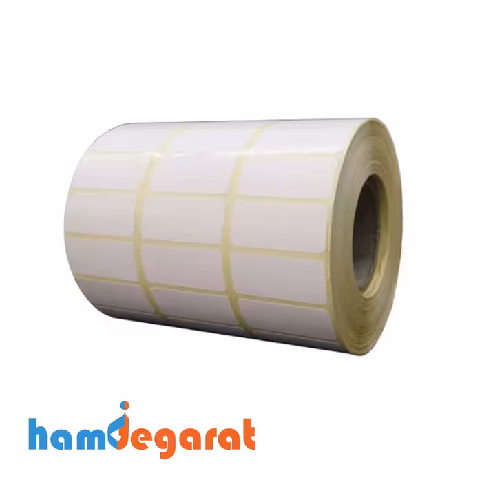 لیبل (برچسب) کاغذی سه ردیفه 21×31