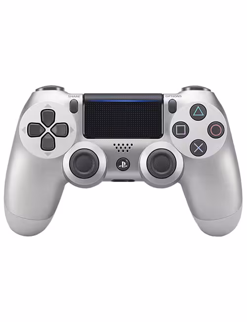 دسته PS4 نقرهای