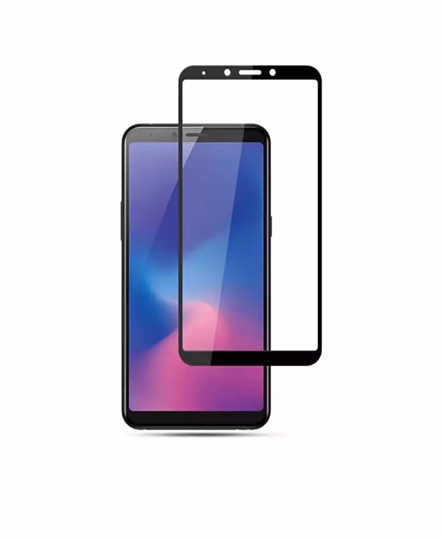 محافظ صفحه نمایش فول شیشه ای سامسونگ A6s