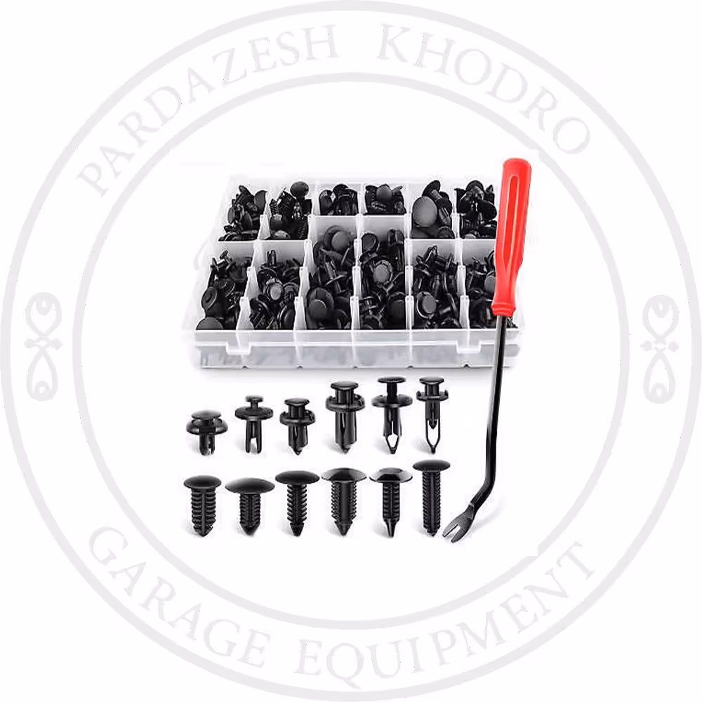 کیت خارپلاستیکی 240 عددی با خارکش فلزی