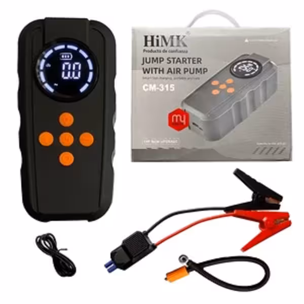 پمپ باد و جامپ استارت خودرو HIMK مدل CM-315
