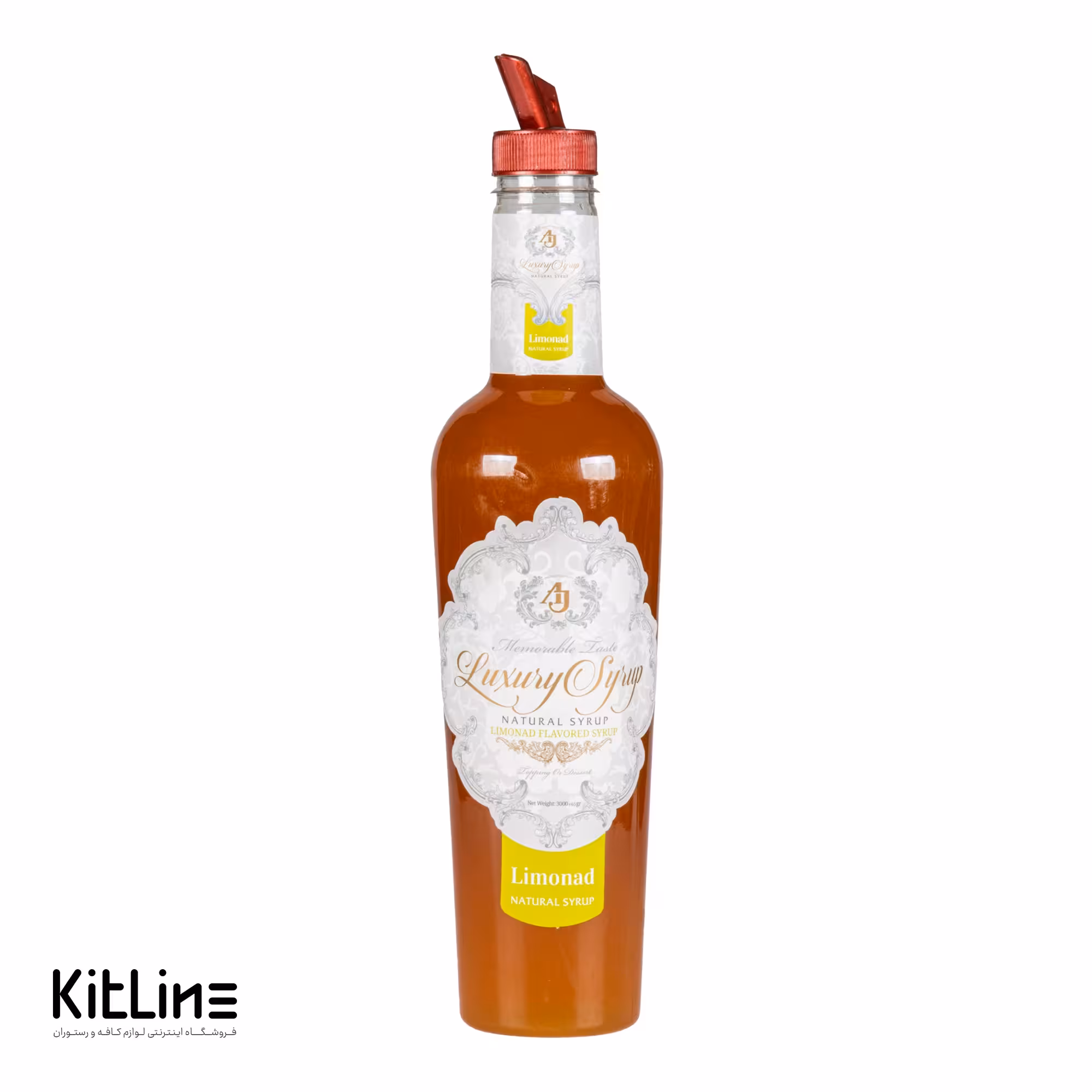 سیروپ لیموناد ای جی لاکچری (AJ Luxury) 3000 گرمی